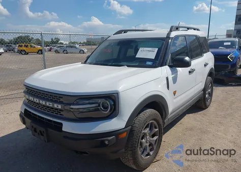 2023 Ford Bronco Sport Badlands from USA, damaged, VIN 3FMCR9D99PRE31197